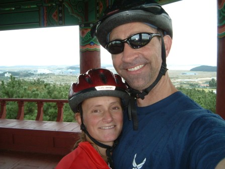 Out for a bike ride in Kunsan