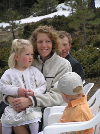 Catherine Sigler & her parents Tricia & Chad - so glad you could celebrate with us!