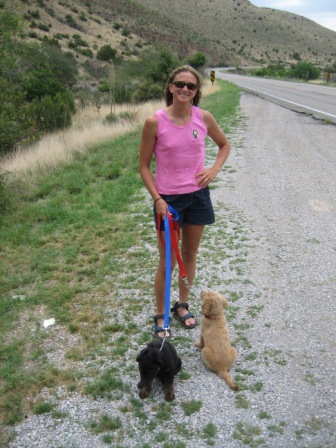 Potty break on the road