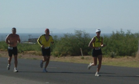 I may have been in front of a couple dudes, but I was behind 3 women...