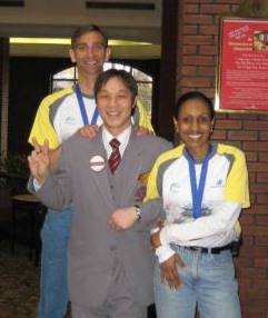 People of all heights finished the race