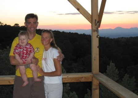 Us with Nolan, the most popular man in the house